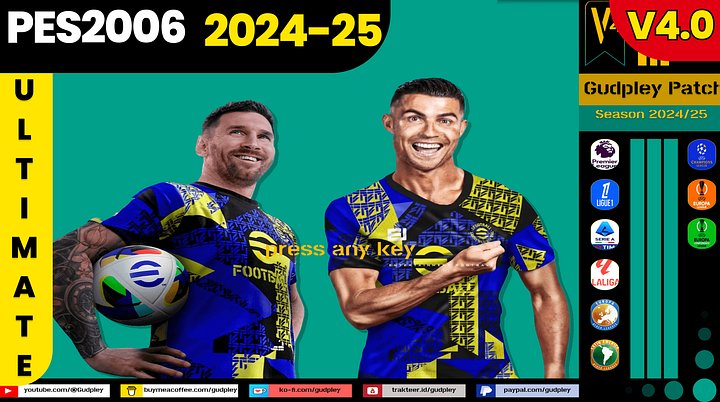 PES 6 - Gudpley Patch Season 24/25 Winter Transfer (PC) product image (1)