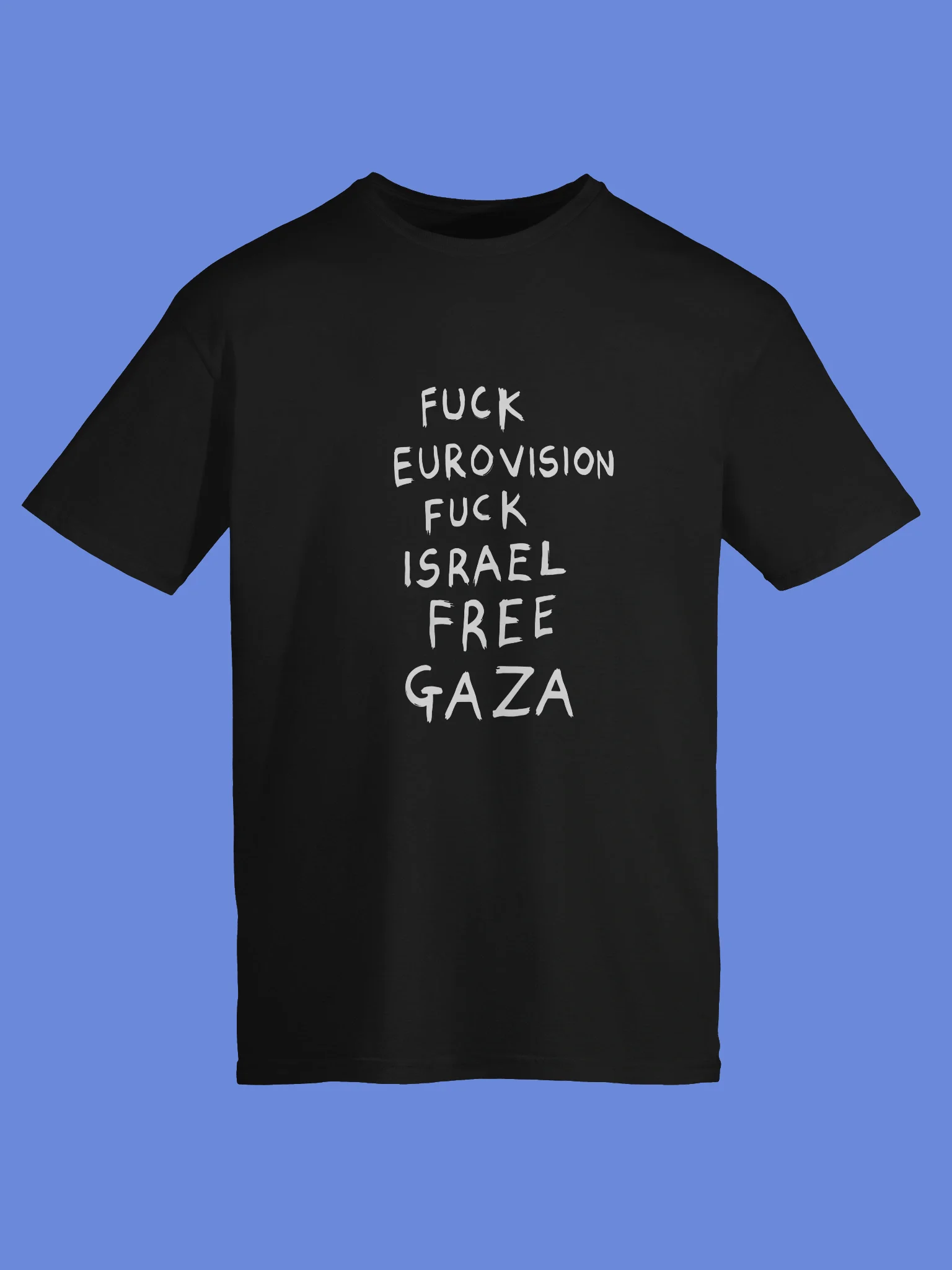 Fuck Eurovision Fuck Israel Free Gaza Shirt product image (14)