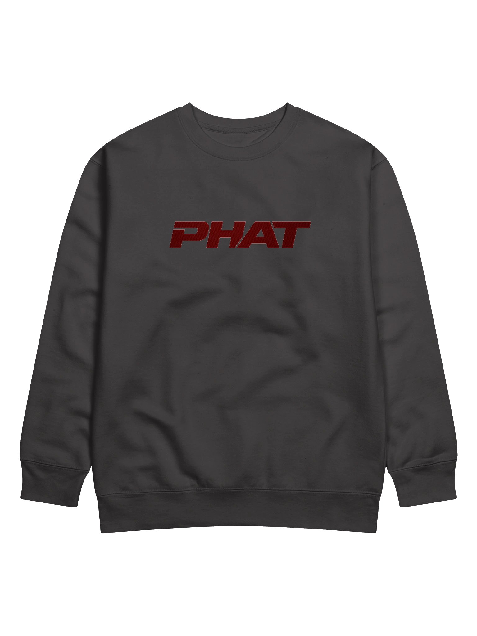 PHAT Core Crewneck – Charcoal / Maroon product image (1)
