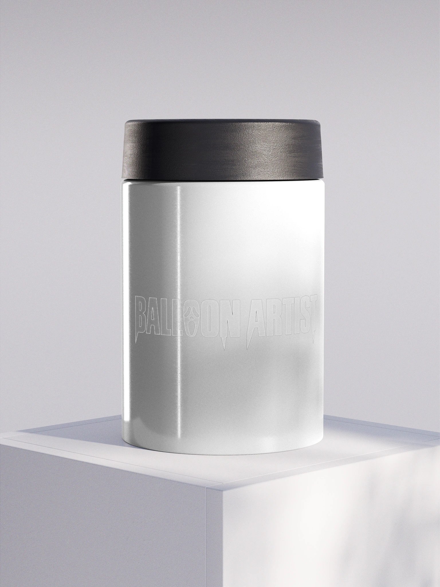 Balloon Artist Midnight Scream Stainless Steel Koozie product image (1)