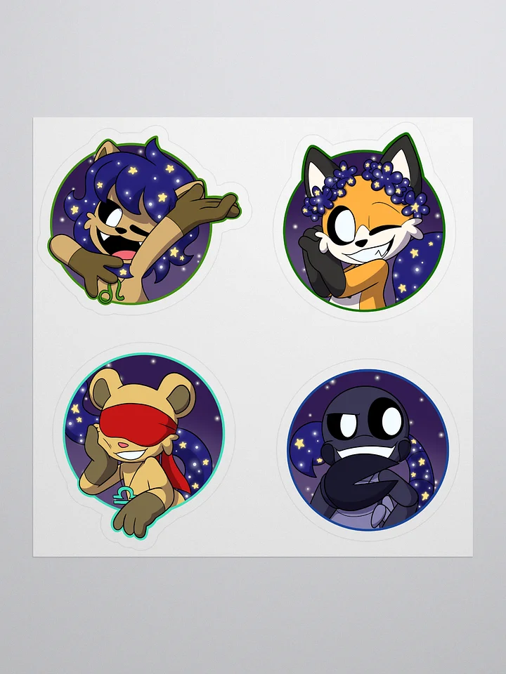 Zodiac Critters Sticker Set 2 product image (1)