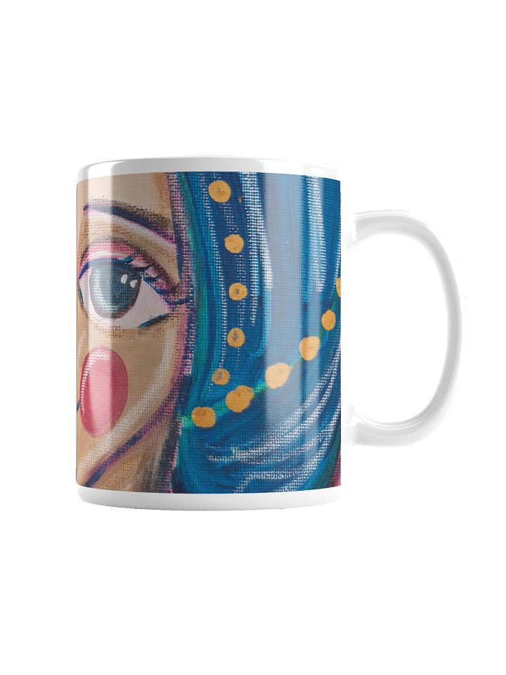 "Amelia" White Glossy Mug product image (2)