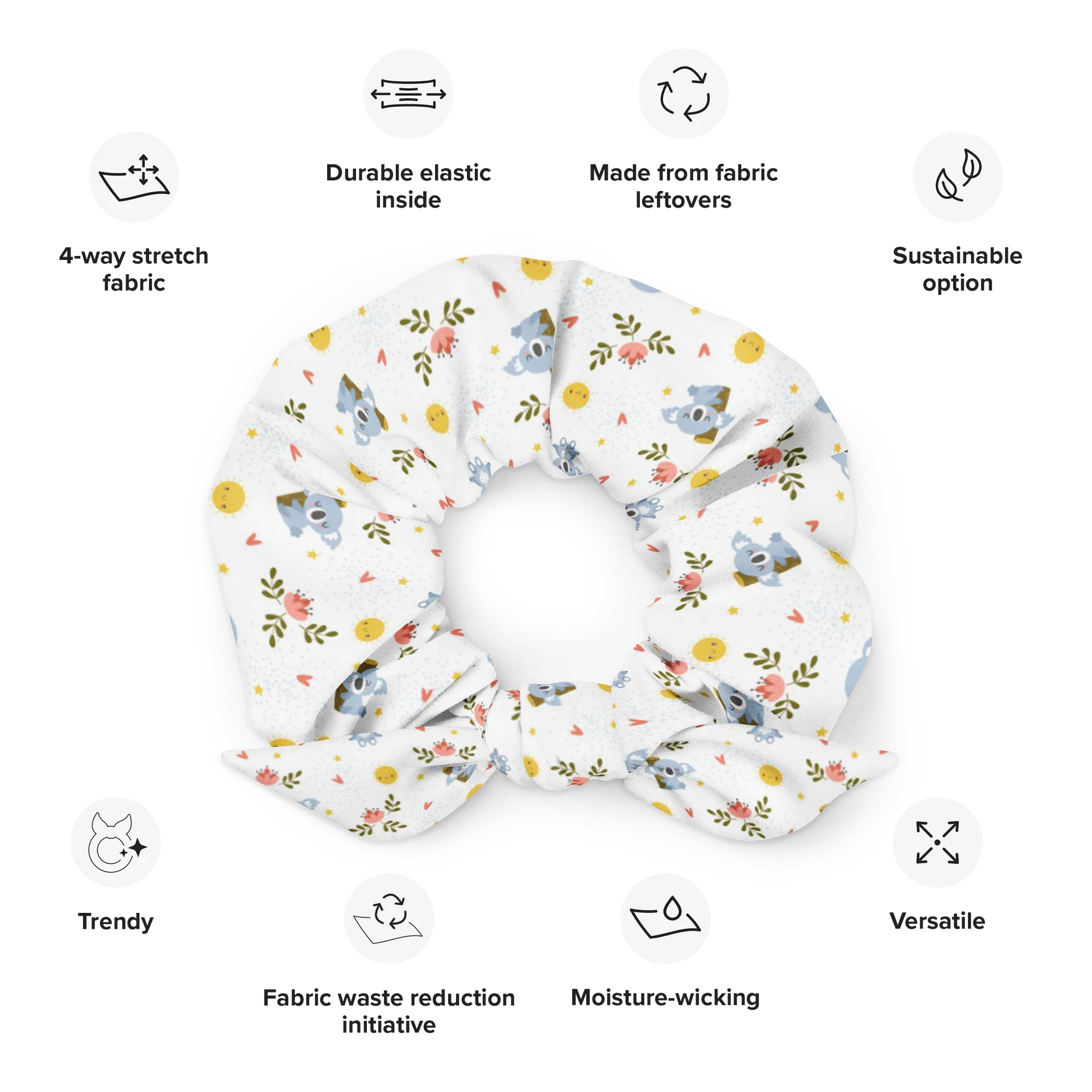 Sunny Koala All-Over Scrunchie product image (3)