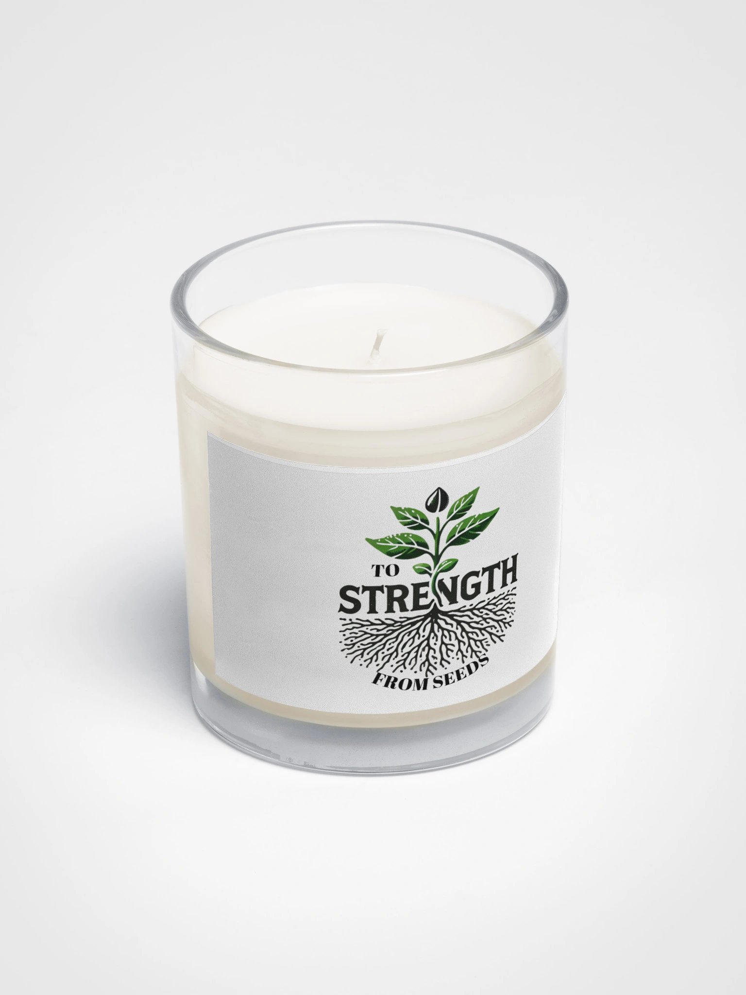 From Seeds to Strength Motivational Candle #1 product image (3)