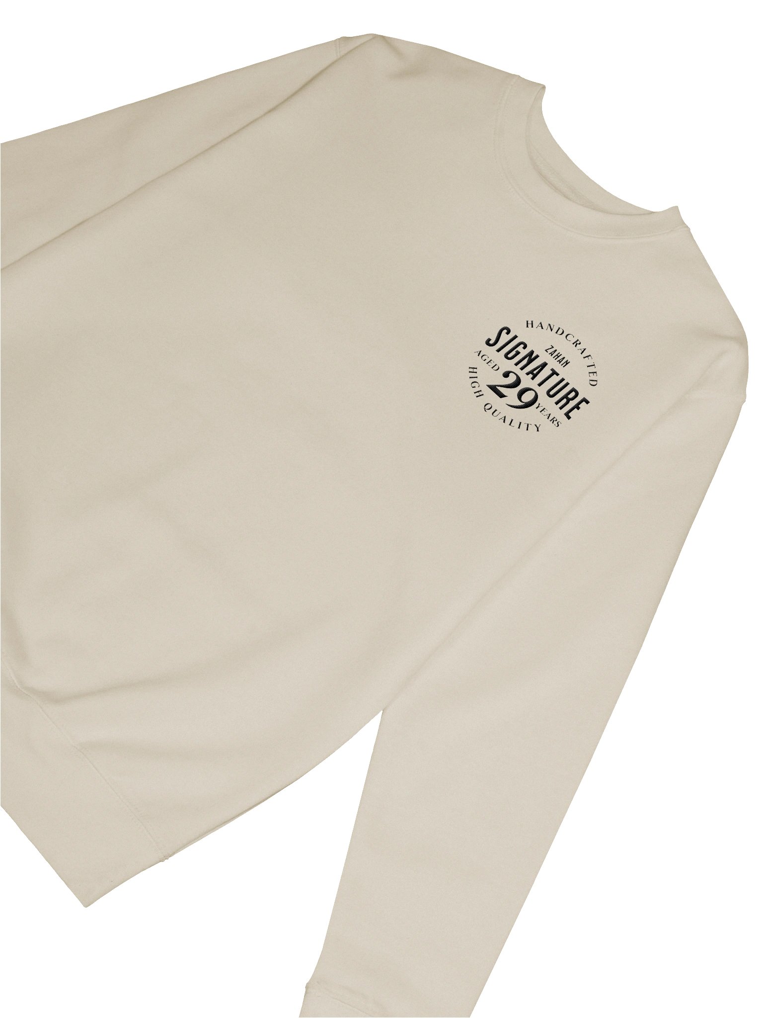 Zahan Signature Midnight Black Premium Sweatshirt product image (6)