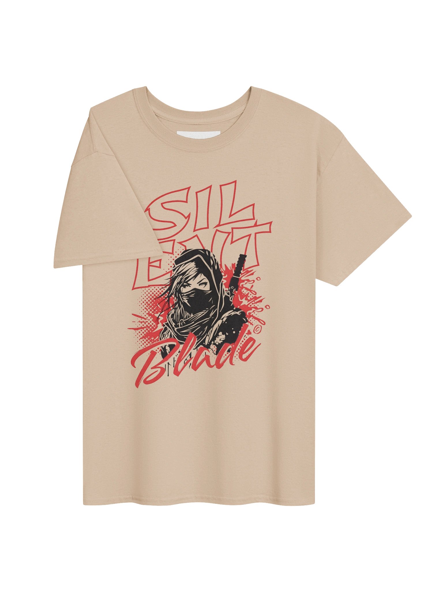 Silent Blade Anime Ninja T-Shirt product image (3)