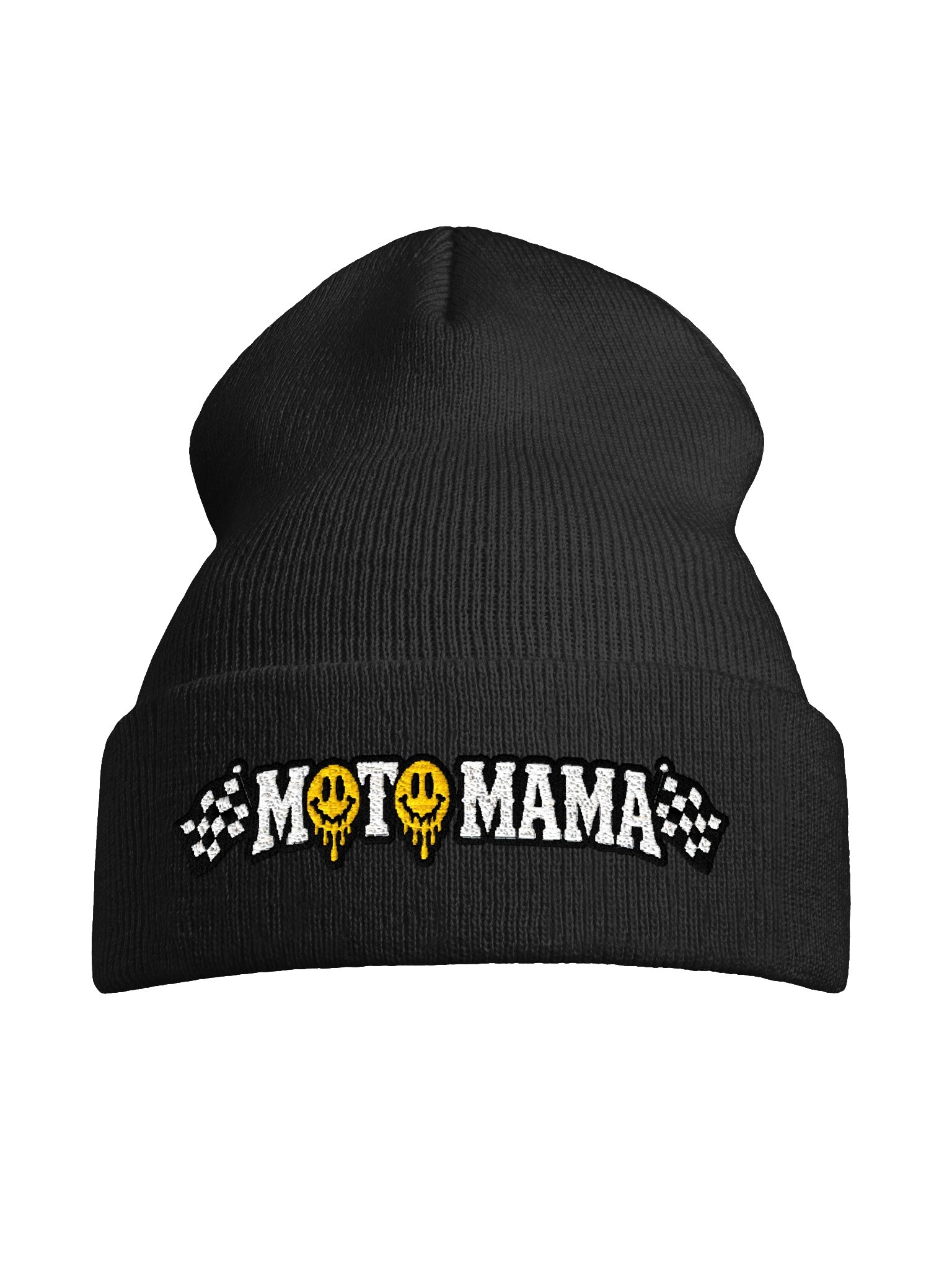 Black Moto Mama Beanie product image (7)