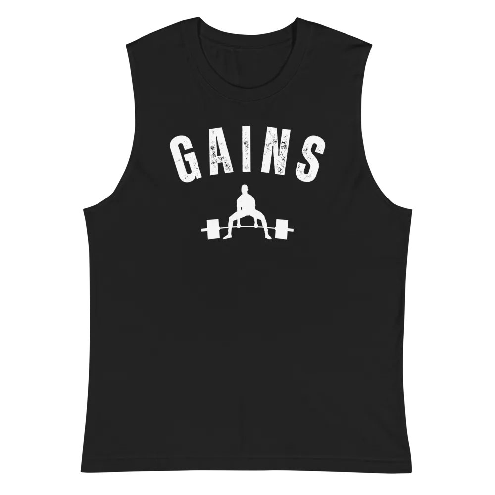 Deadlift Gains Muscle Tank product image (2)