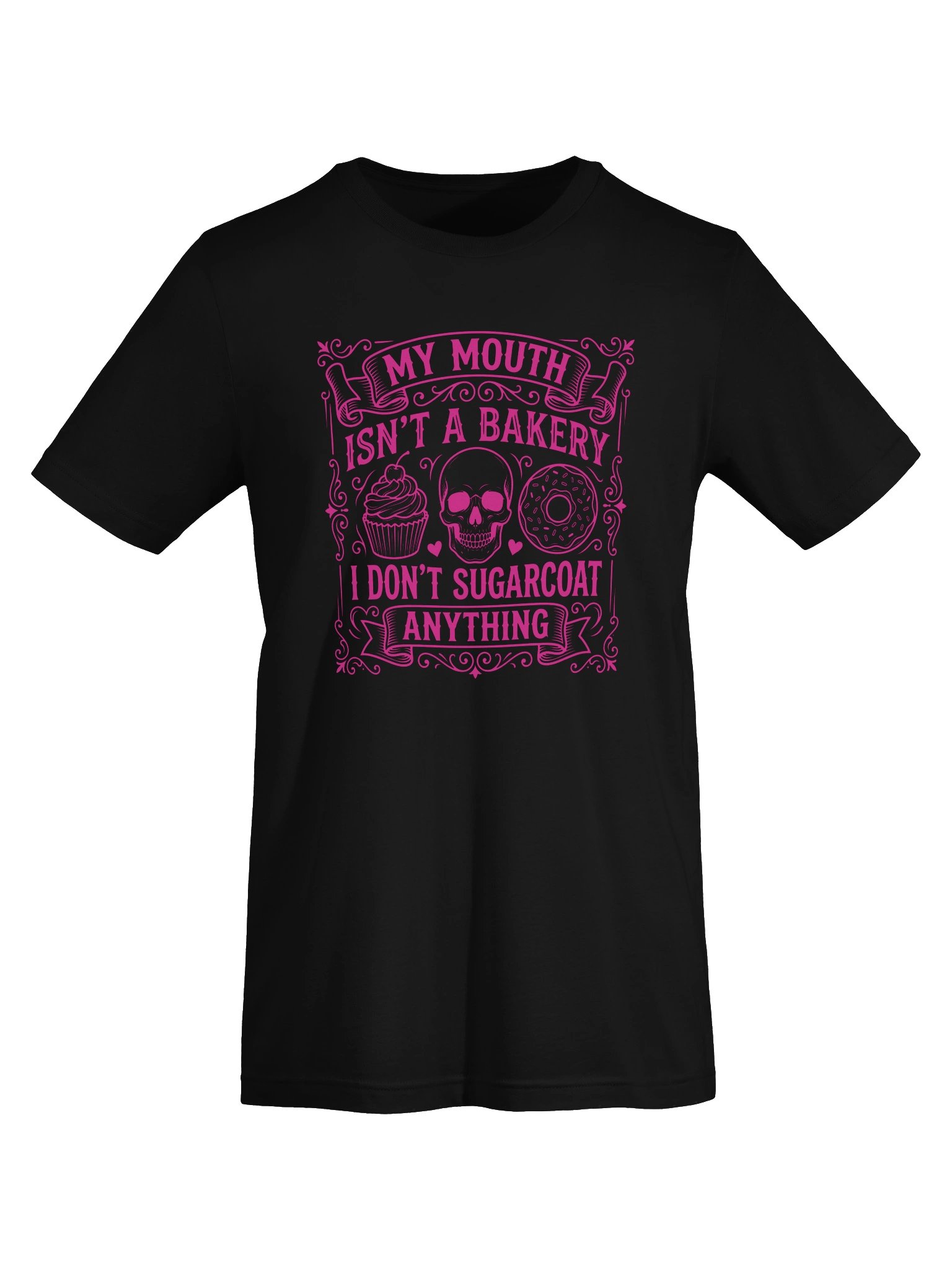 My Mouth Isn’t a Bakery T-Shirt | Funny Sugarcoat Graphic Tee product image (21)