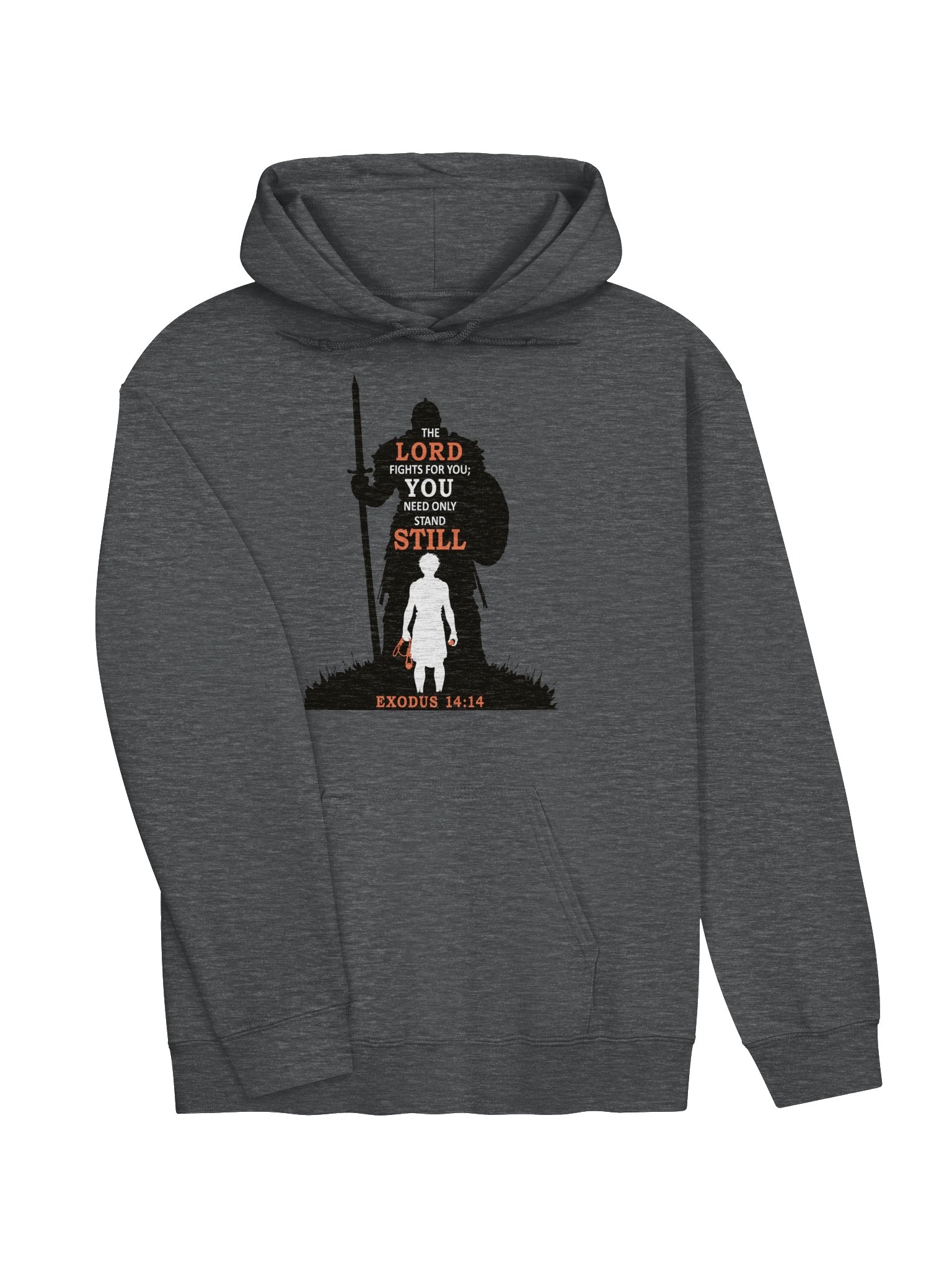 The Lord Fights for You (David) Hoodie product image (3)