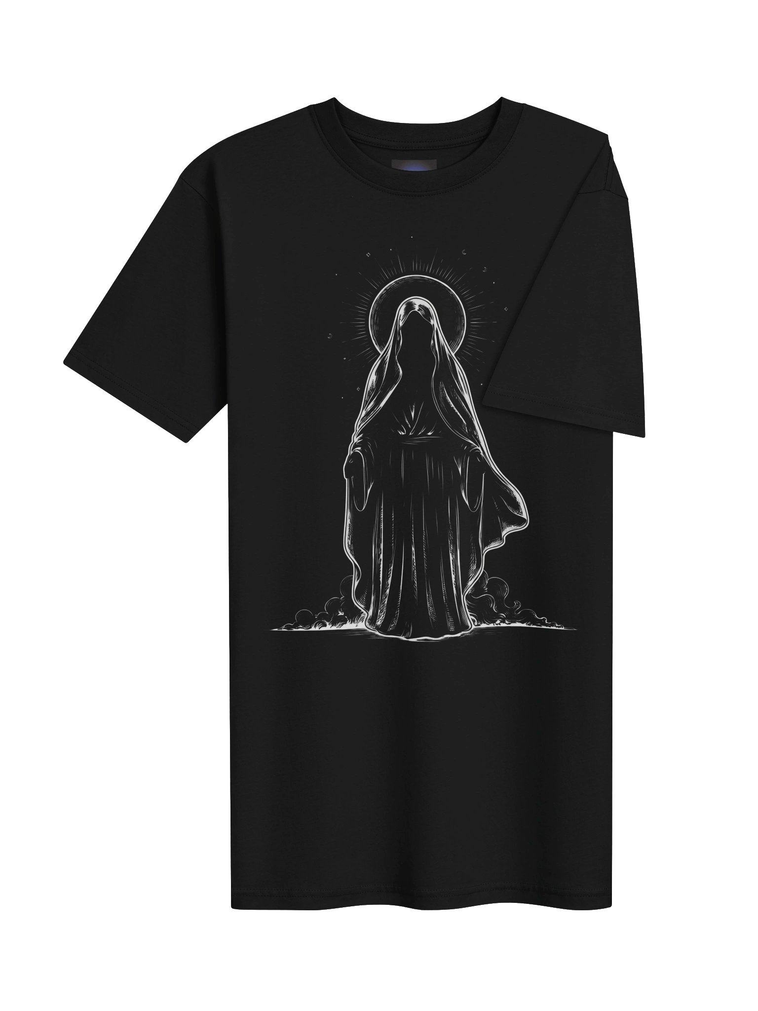 The Cosmic Veil // Shrouded Madonna Heavyweight Tee product image (6)