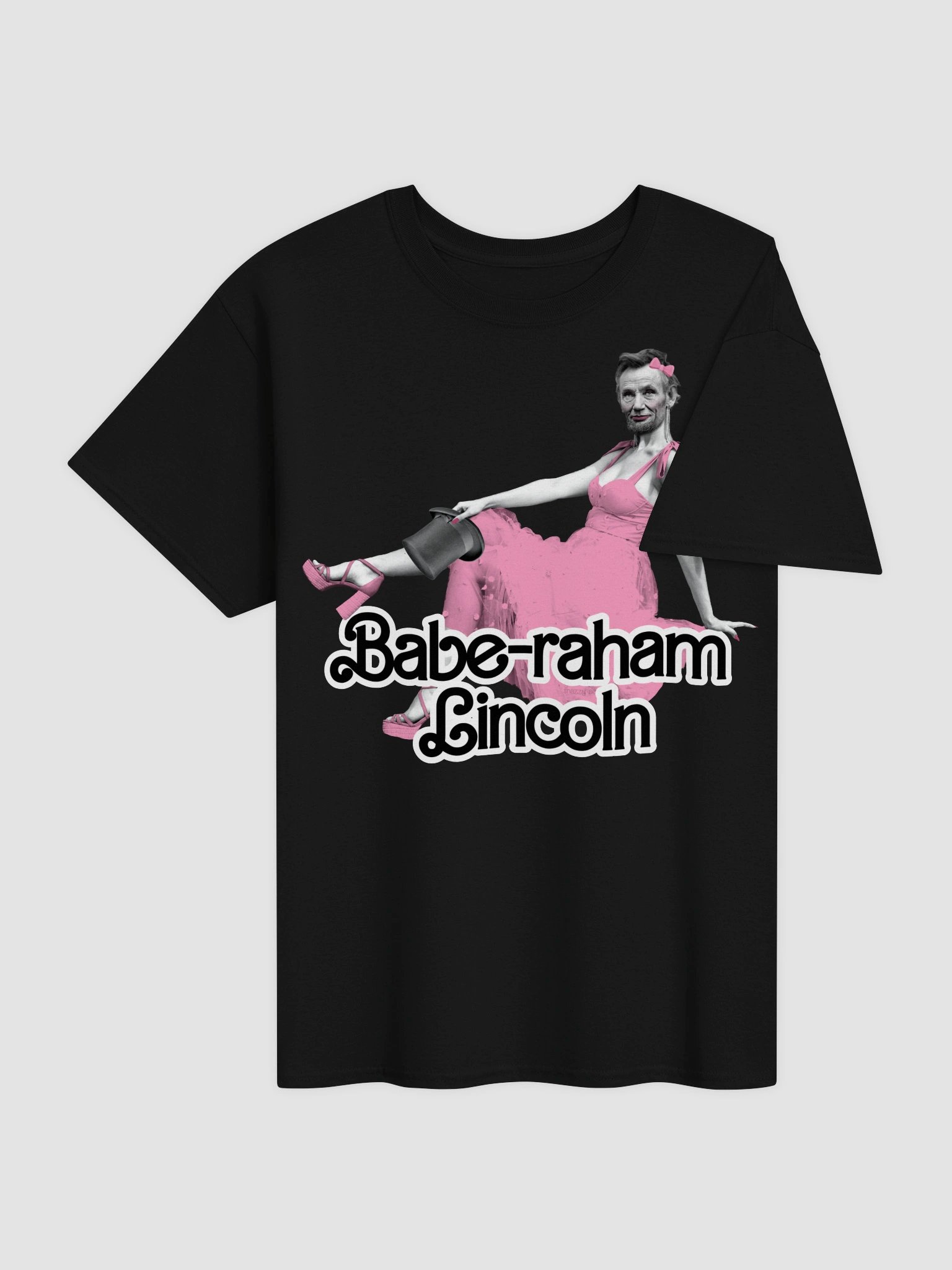 Babe-raham Lincoln - Funny 4th of July America 250 T-Shirt product image (4)