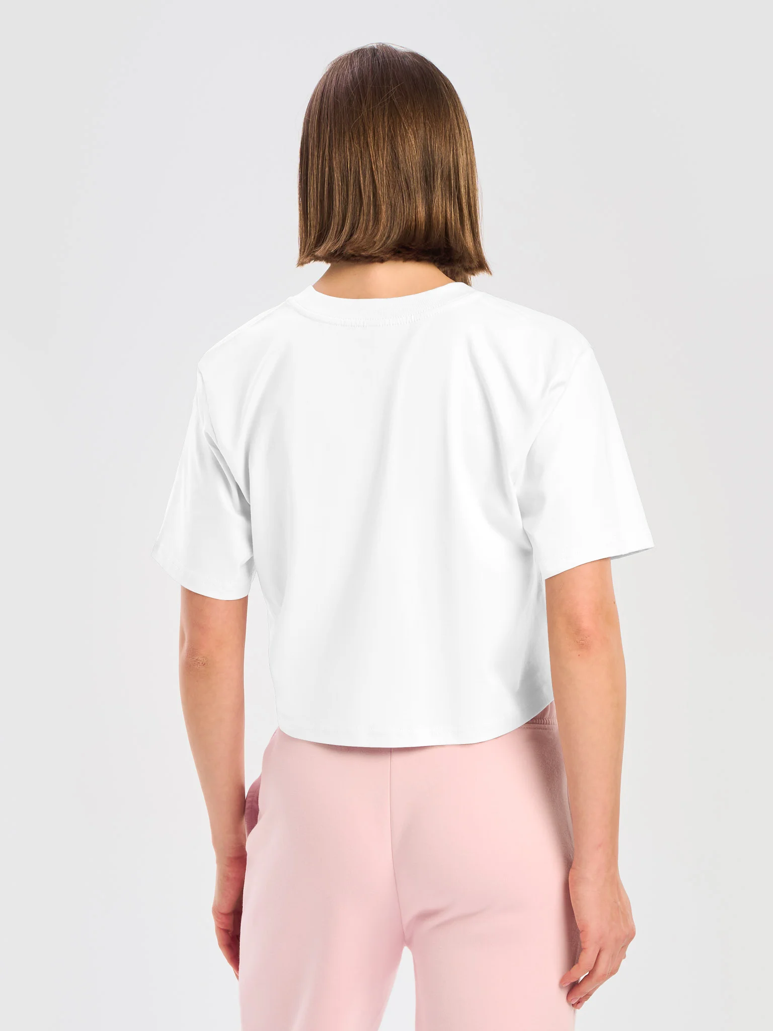 "I LOVE WINE" Ladies Crop Top product image (6)