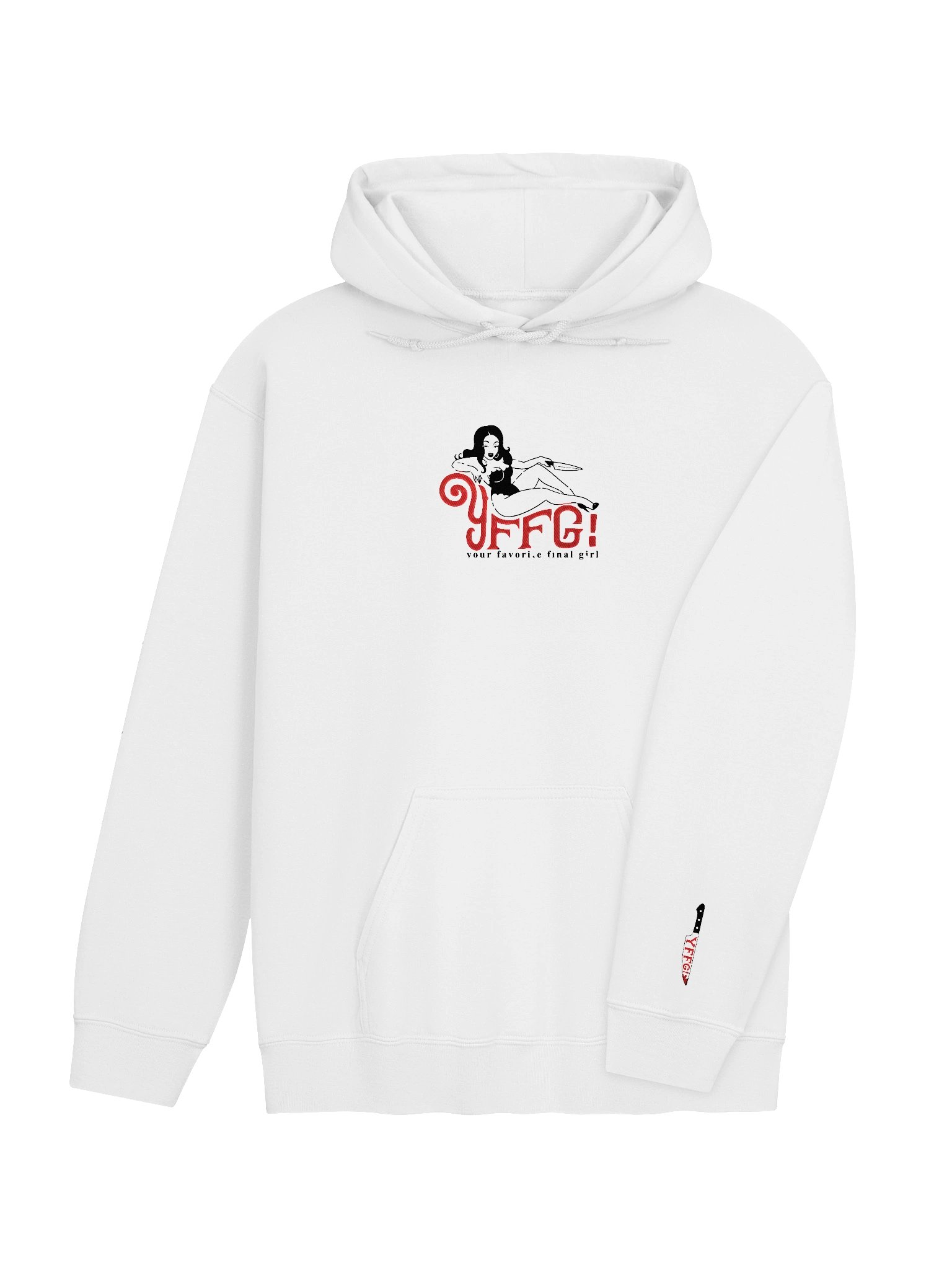 Post Mortem Pin Up Embroidered Hoodie product image (4)