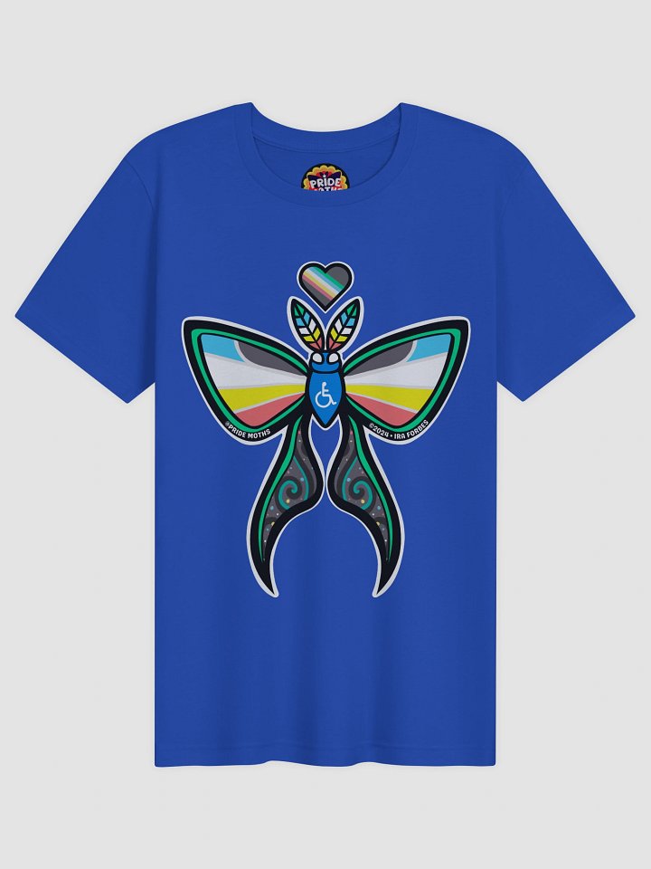 № 10 | DISABILITY PRIDE MOTH | GRAPHIC TEE | T-SHIRT product image (1)