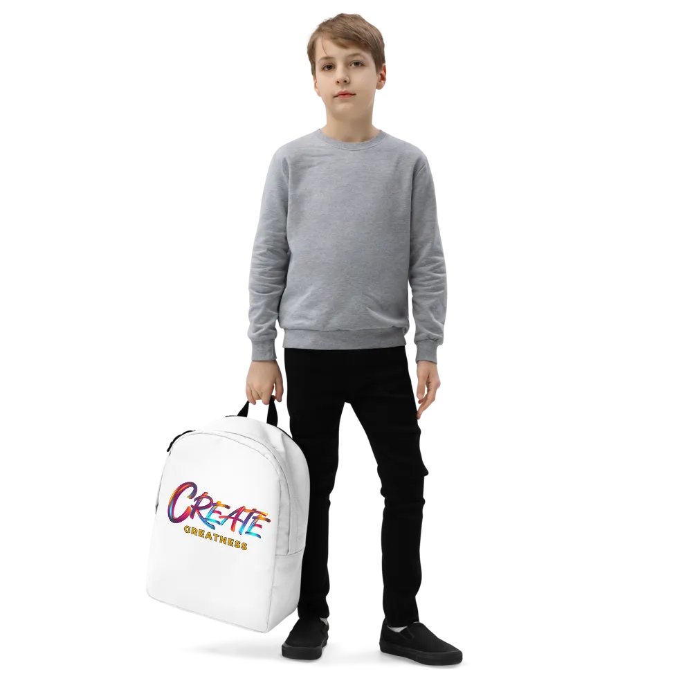 Create Greatness Large Print Backpack product image (7)