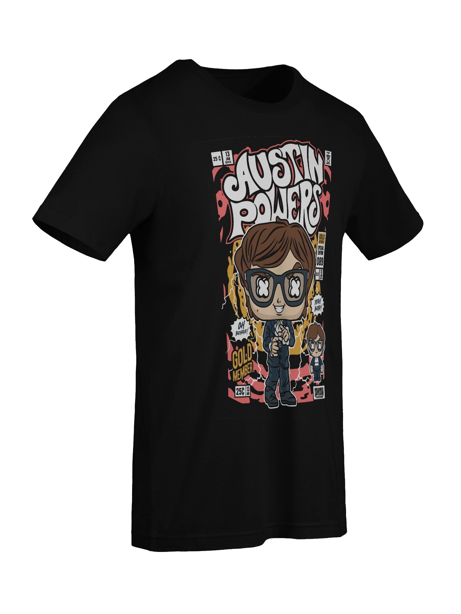 Groovy Austin Powers Cartoon Collectible T-Shirt product image (9)