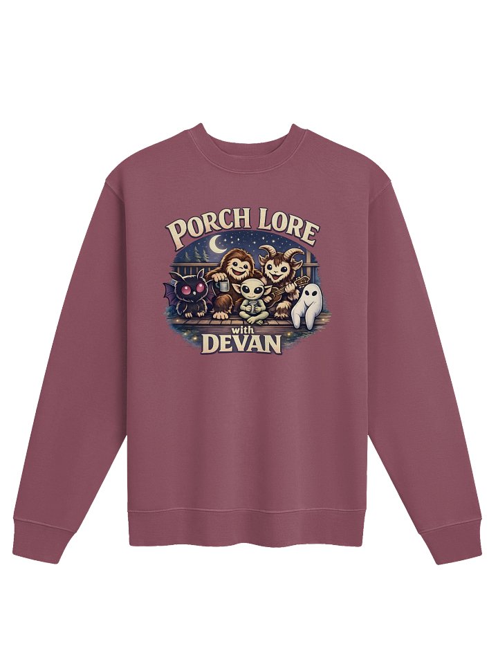 CUTIE CRYPTIDS MIDWEIGHT PIGMENT DYED SWEATSHIRT product image (13)