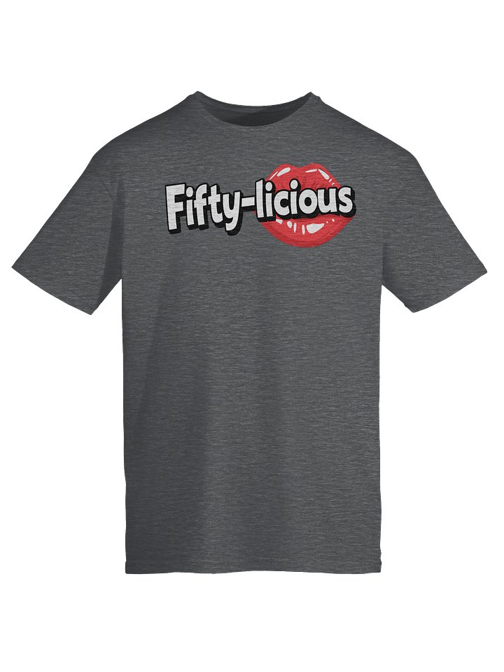 Fifty-licious Red Lips Graphic Tee product image (3)