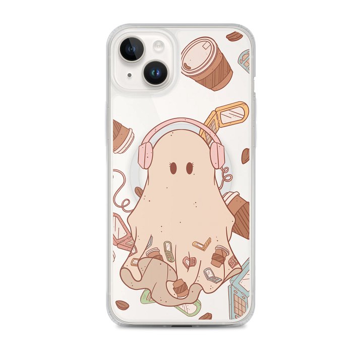 YA Genre Ghost Brittany's MAGSAFE Clear iPhone Case product image (2)