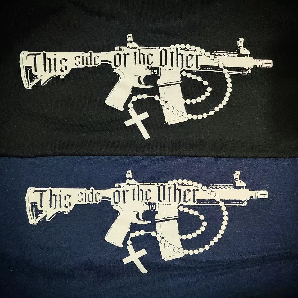 Nun and Gun T-Shirt I Patriot I Veteran I The Town I Military I America product image (3)