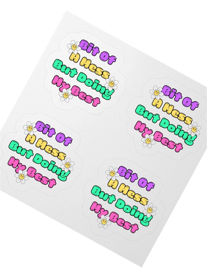 Bit of a Mess Stickers product image (6)