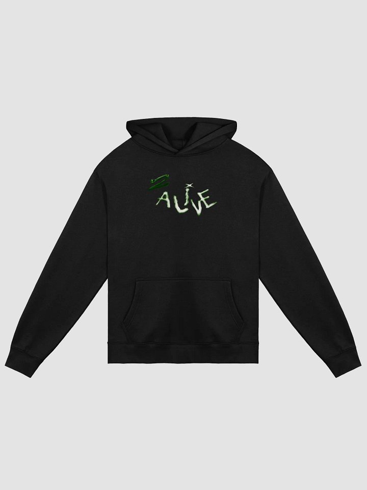 LYFË3 2 ALIVË MERGED COVER HOODIE product image (1)