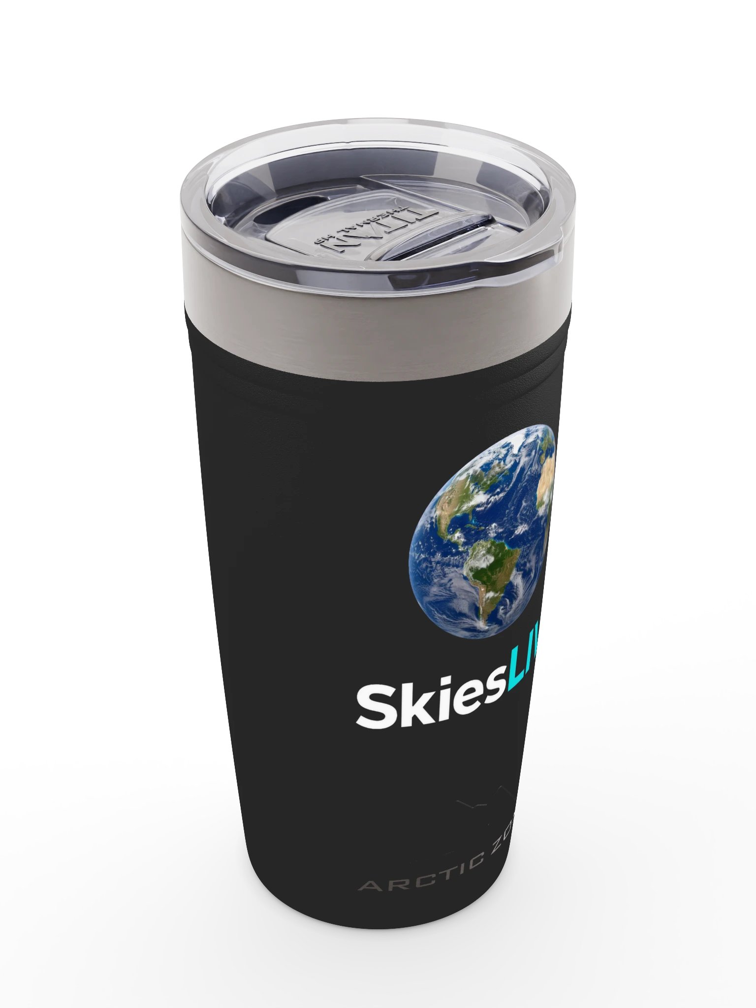 SkiesLIVE Earth Titan Tumbler (Black) product image (6)