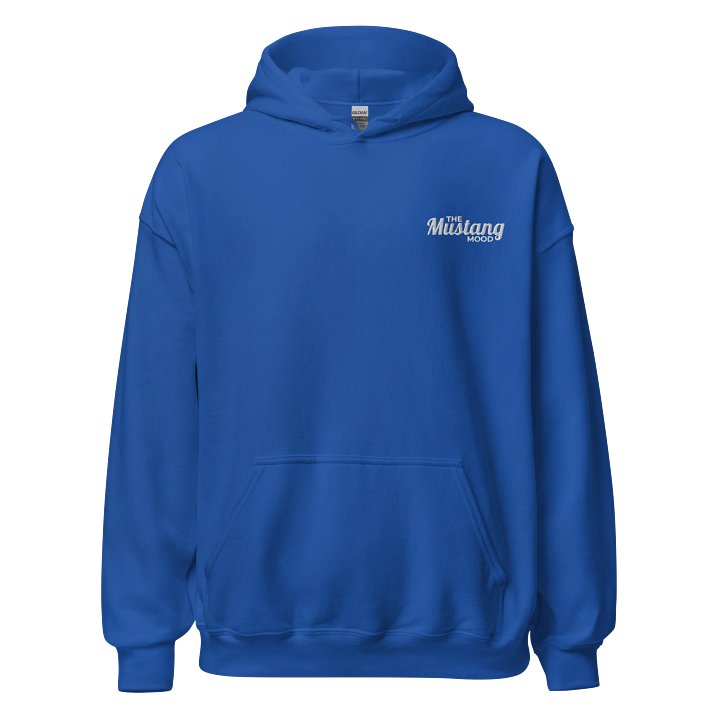 The Mustang Mood Classic Hoodie (Blue) product image (1)