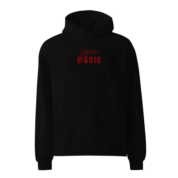 Rhythmic Flow Unisex Oversized Hoodie product image (2)