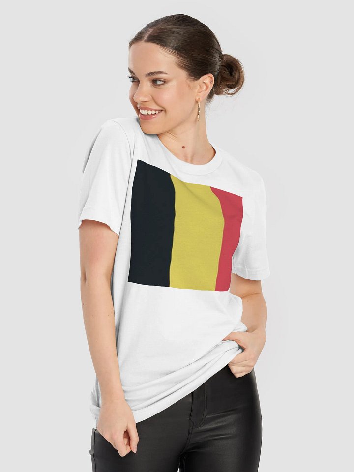 Exclusive Graphic Grove Supersoft Unisex T-Shirt - Belgium Flag product image (1)