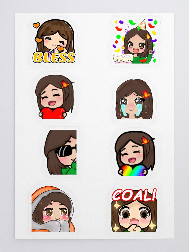 Emote Stickers product image (1)