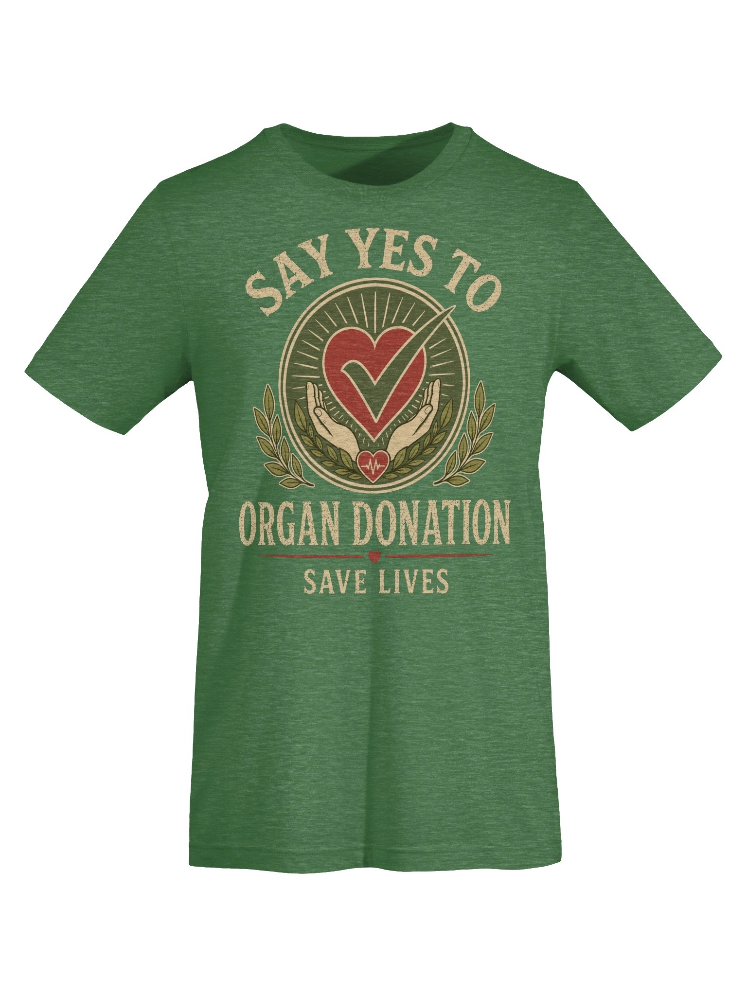 Say Yes To Organ Donation. T-Shirt product image (25)