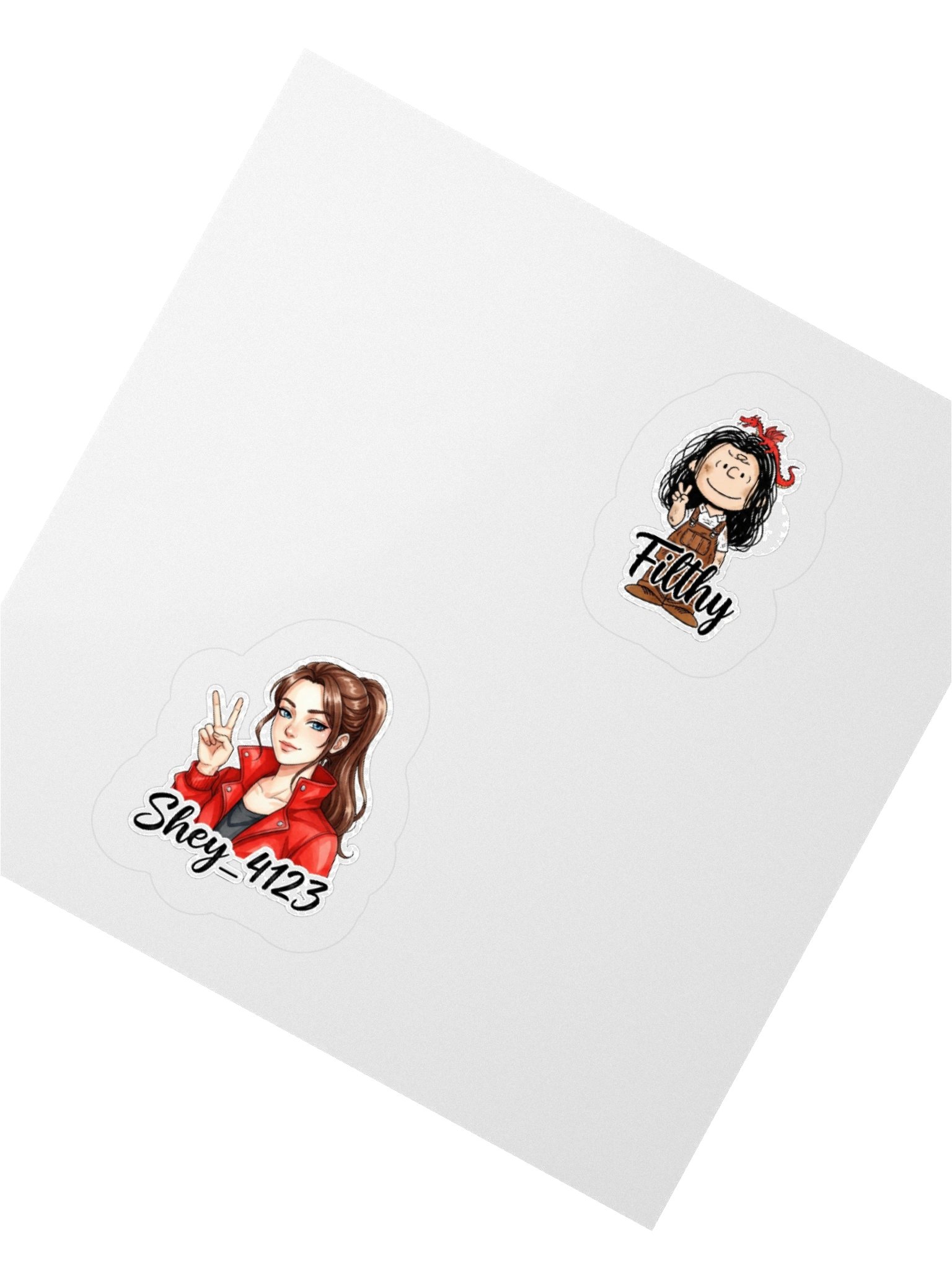Shey and Filthy Stickers product image (2)