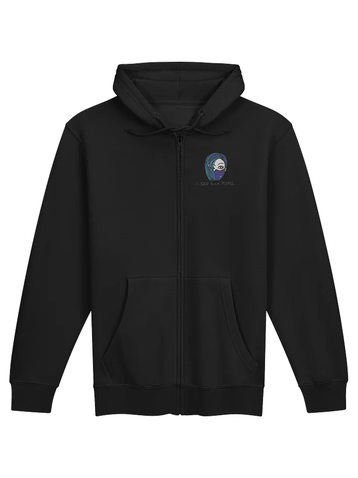 I See Sick People zip hoodie product image (1)