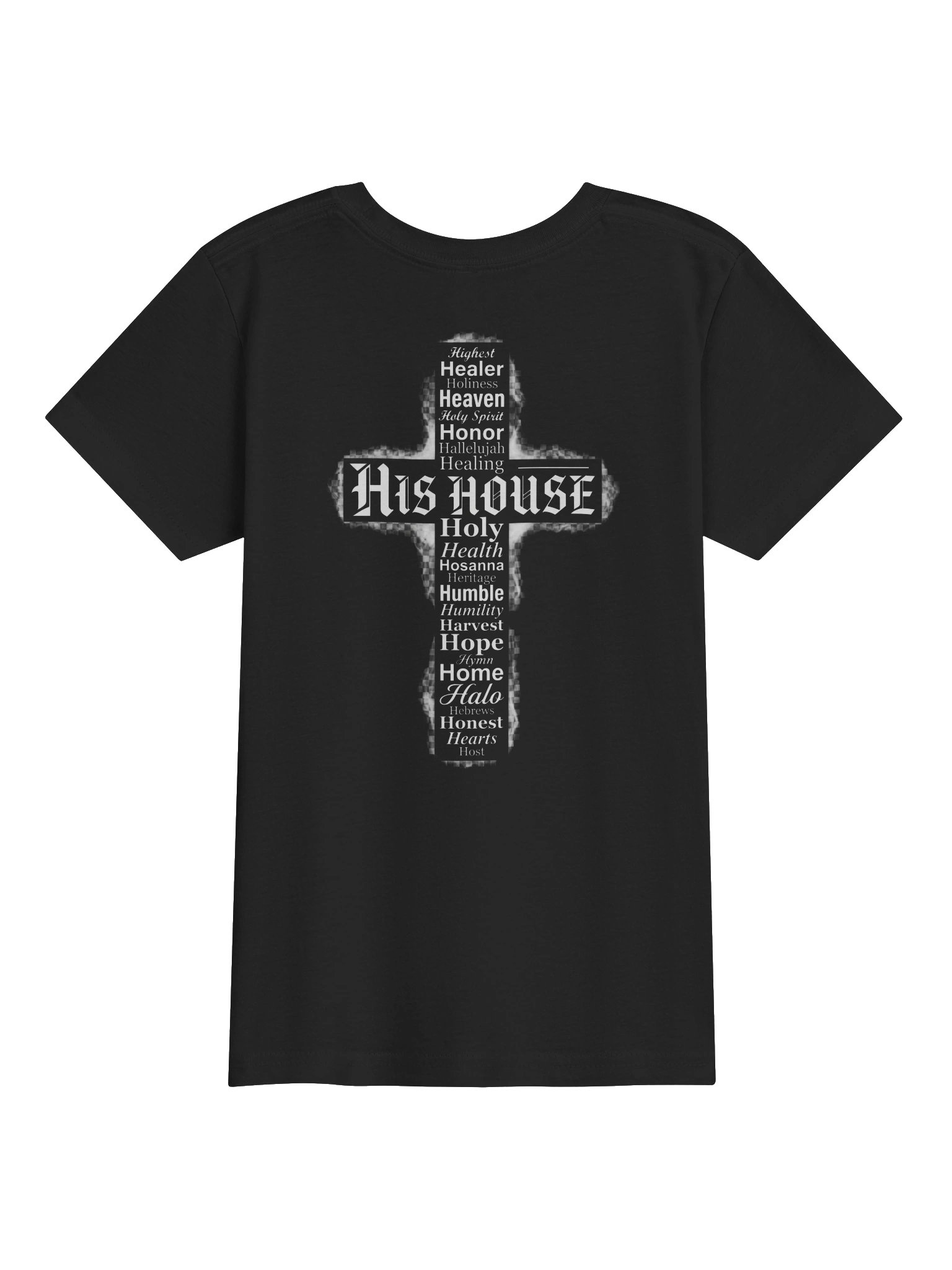 His House Youth T-Shirt - "His House Holy Cross" product image (2)