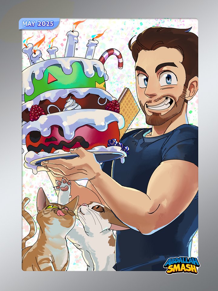 Abdallah Smash Trading Card [BIRTHDAY 2025] product image (1)