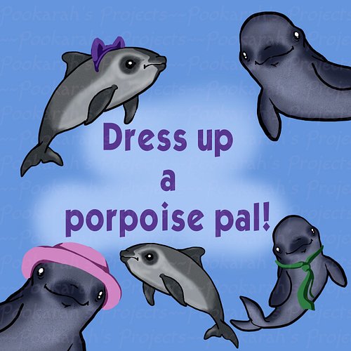 Hey all! I'm participating in Vaquita Week for the first time, and I'm learning SO MUCH about these lil guys, and what the sp...