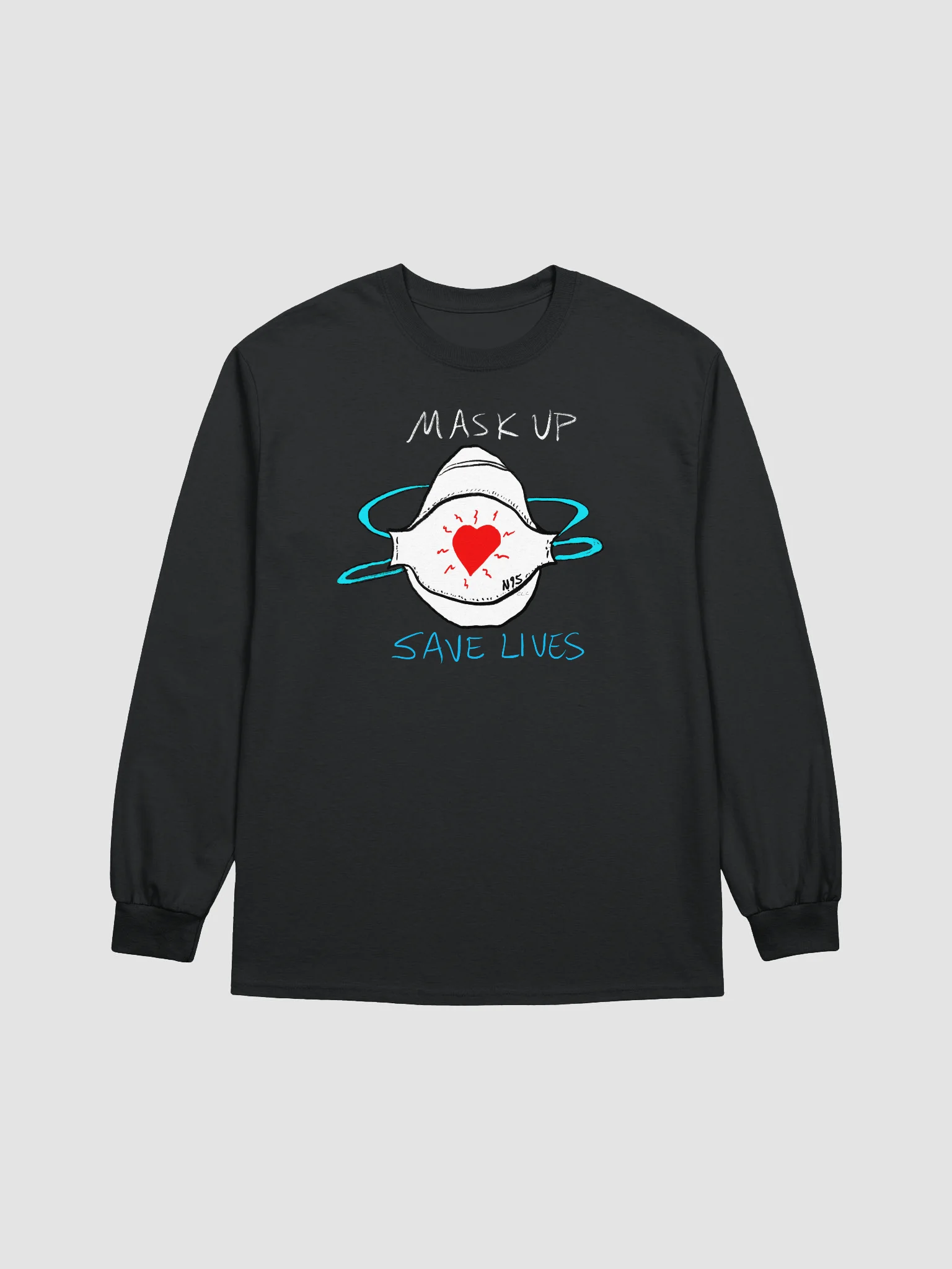 Mask Up, Save Lives long sleeve tee product image (6)