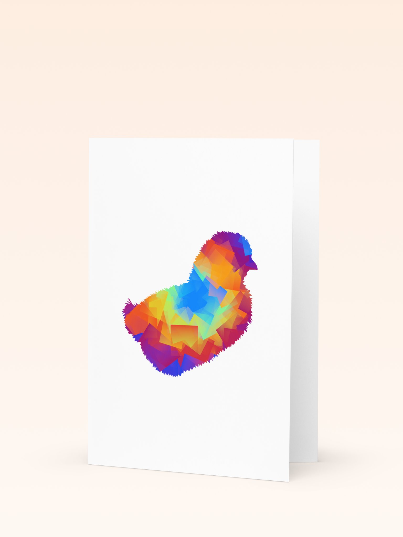 Vibrant Greeting Card - Chick product image (1)