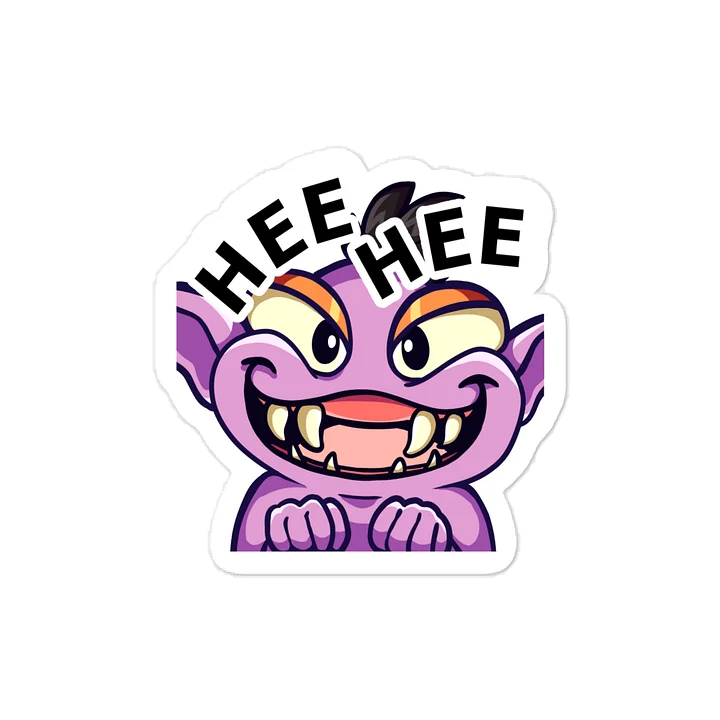 Hee Hee sticker product image (1)