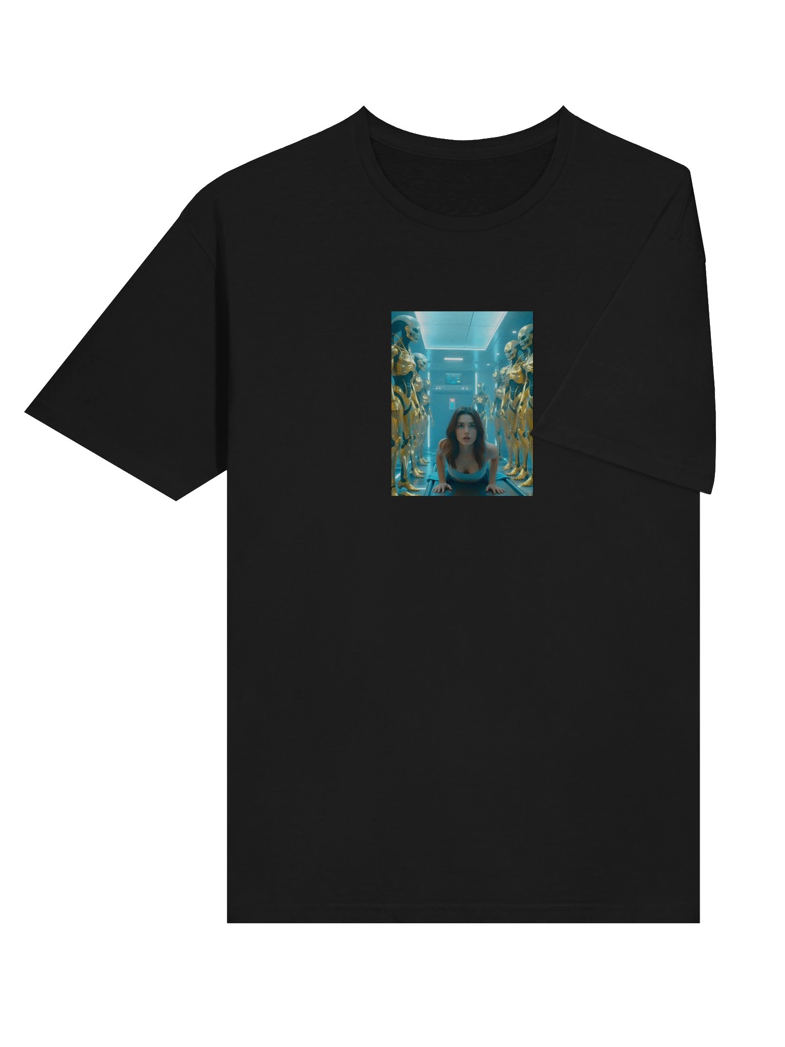 Futuristic Alien Abduction T-Shirt product image (6)