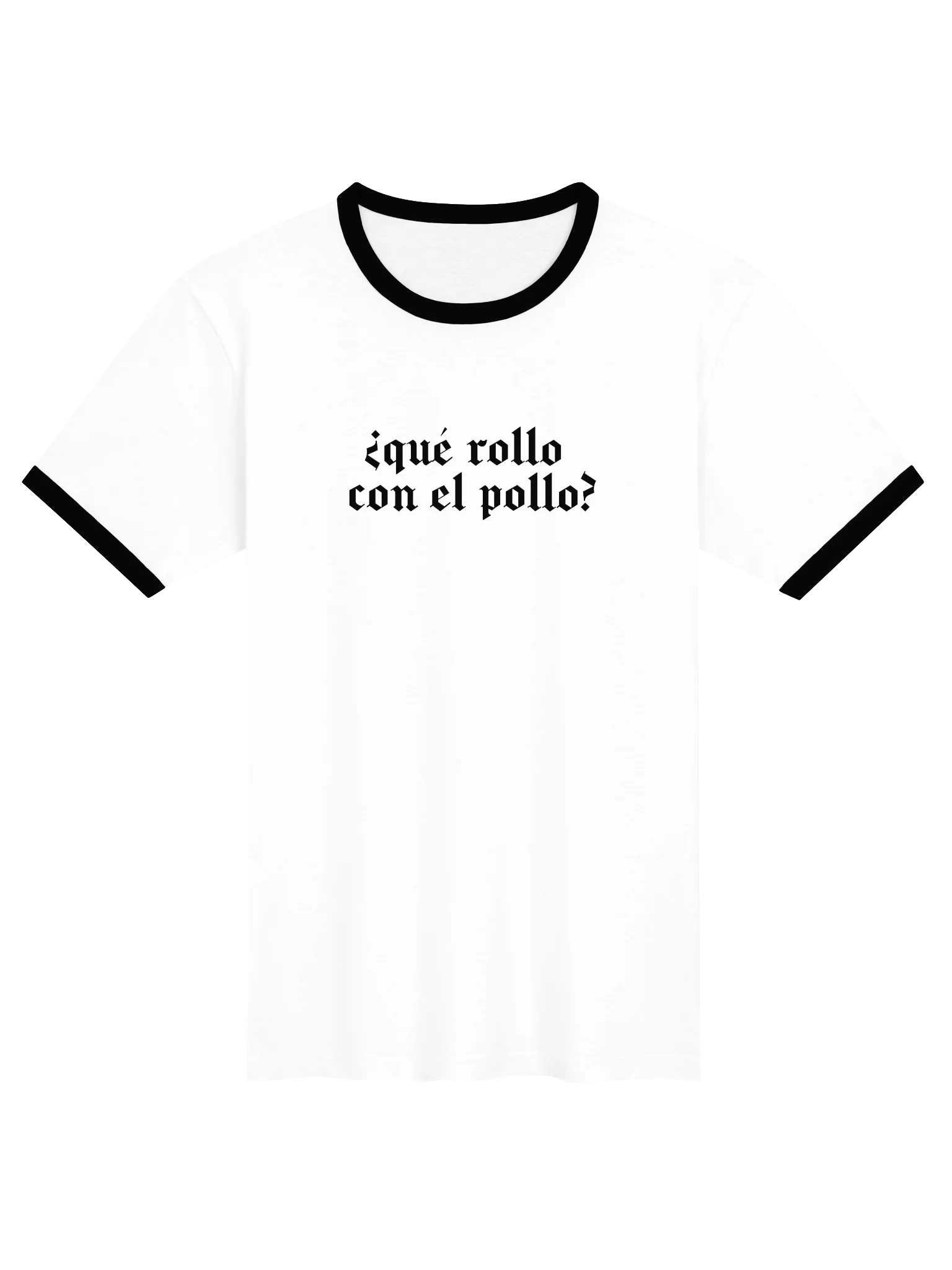 ¿Qué rollo con el pollo? Tee product image (1)