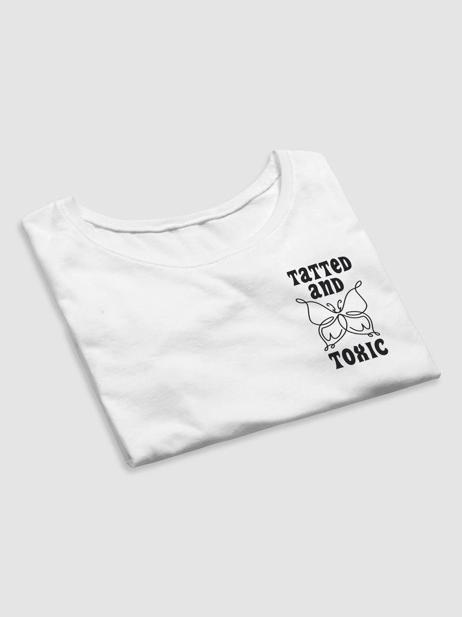 Tatted And Toxic Crop Top product image (7)