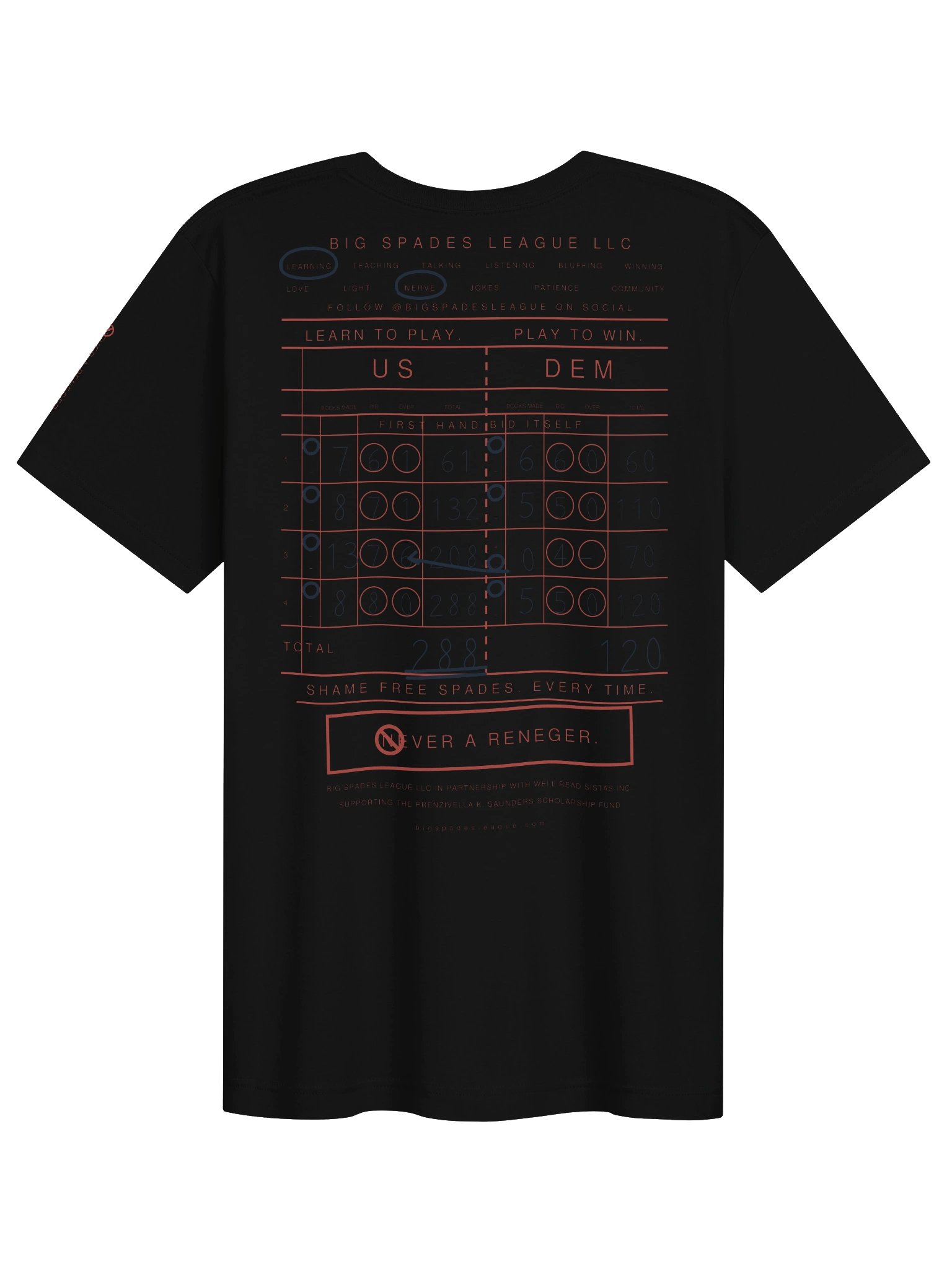 The Score Sheet Tee product image (4)