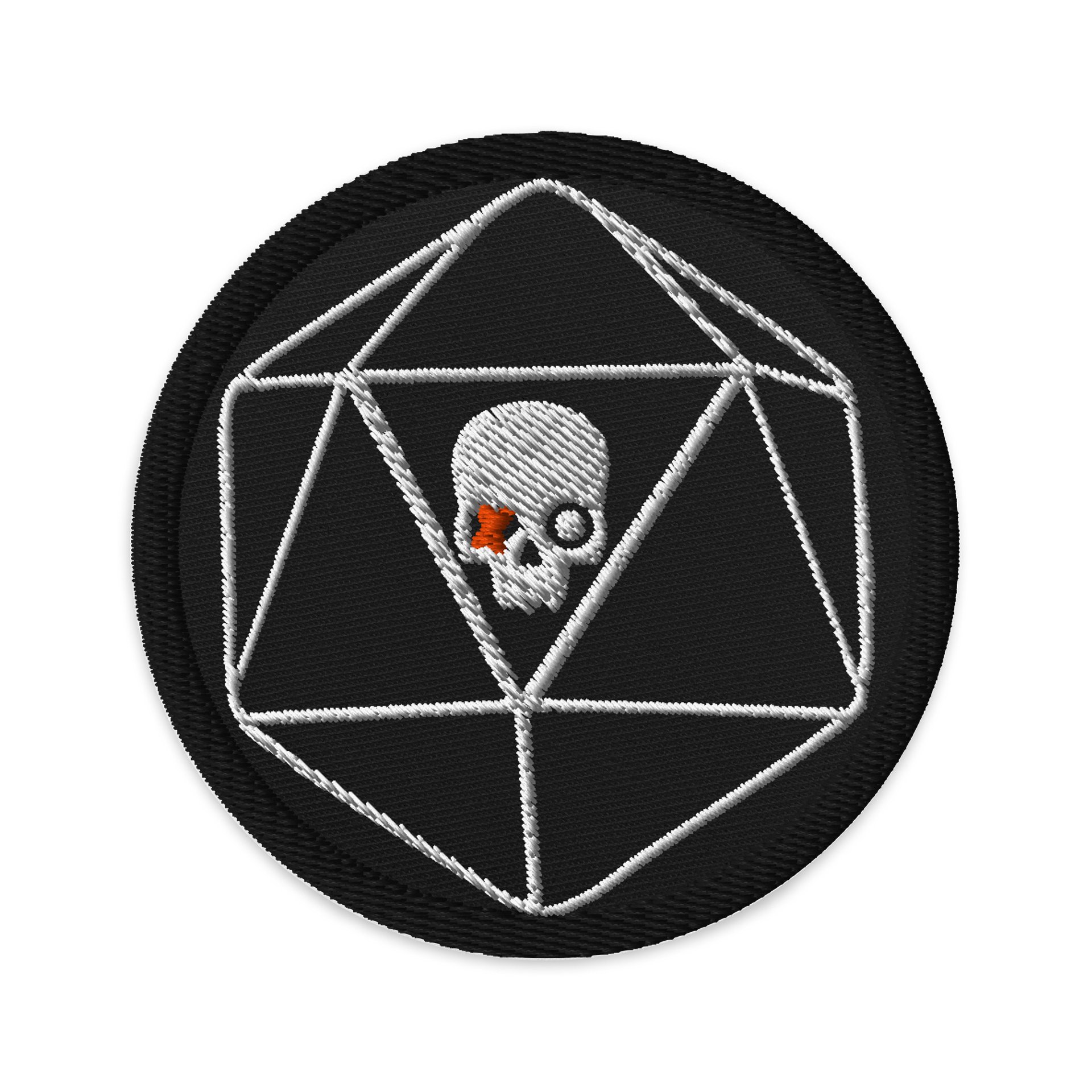 DeathSave embroidered Patch product image (1)