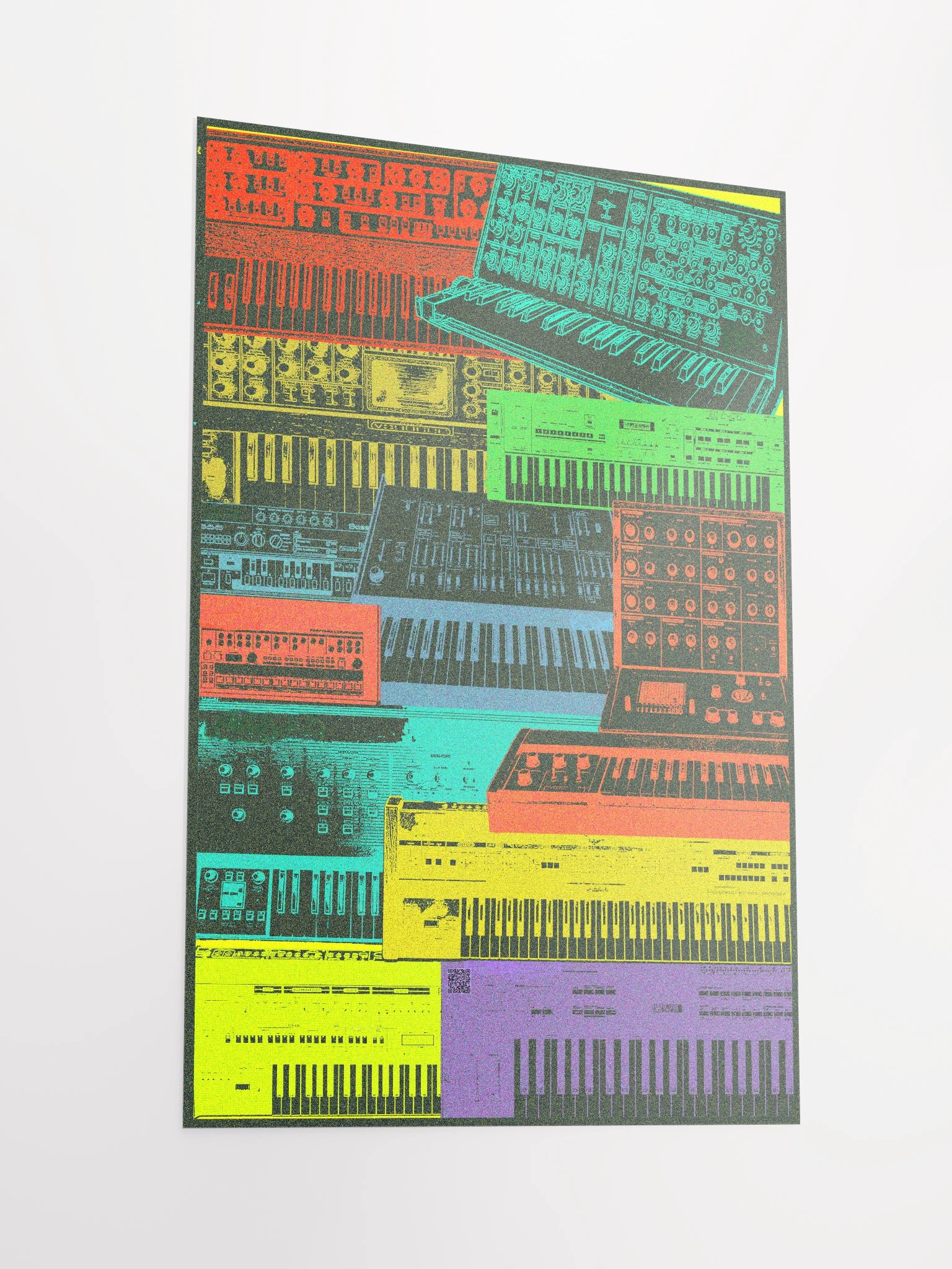 Financial Mistakes, Vol.3, by Frank Fonik, Techno EDM Matte Paper Poster product image (1)
