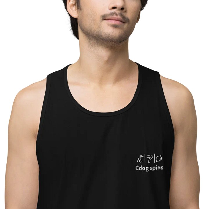 Cdog Spins Embroided Tank Top product image (1)