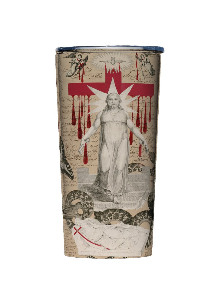 Victorian Blood Book. Stainless Steel Tumbler product image (1)