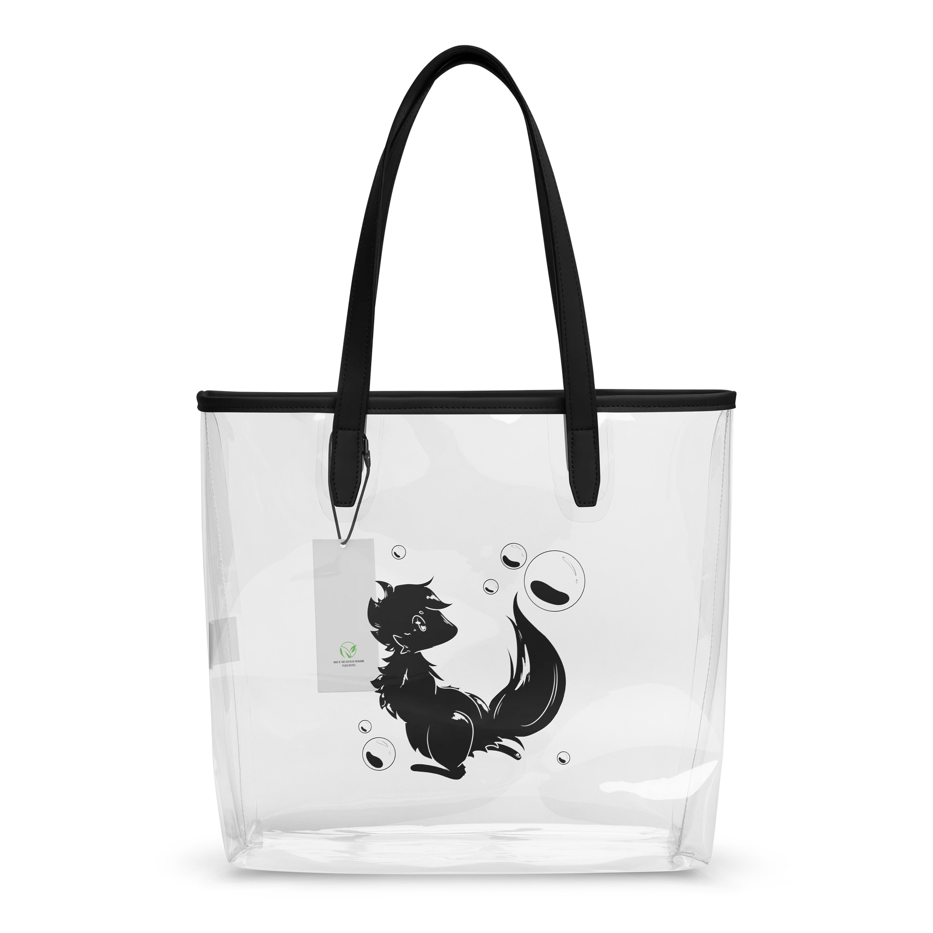 Billy Bubbles Transparent Plastic Totebag product image (2)